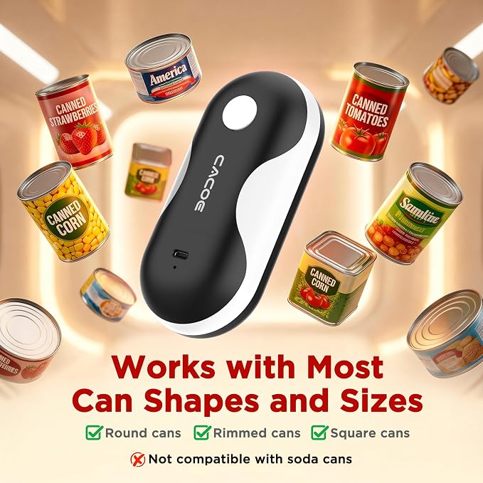 CACOE Automatic Smart Electric Can Opener - Image 3