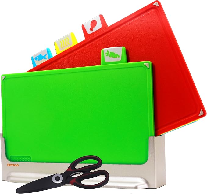 Cutting Board Set: 4-Piece Color-Coded, Perfect kitchen essentials - Image 8