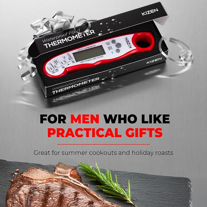 KIZEN Instant Read Meat Thermometer Digital - Image 7