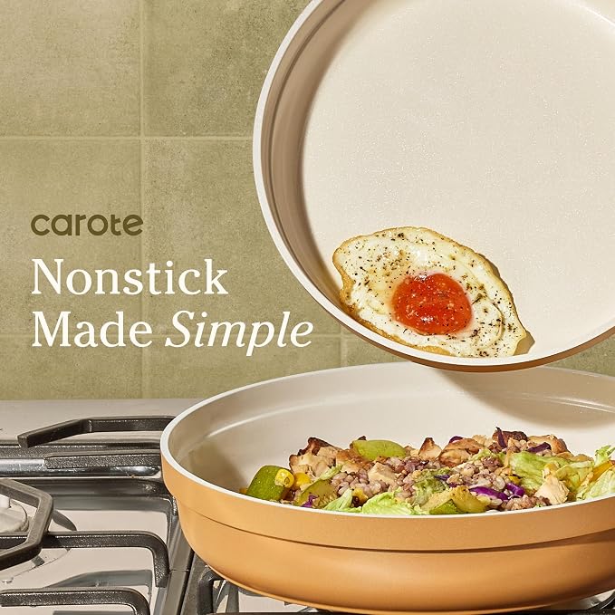 Carote 20pcs Ceramic Cookware Set - Image 3