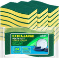 AIDEA Sponges Kitchen, XL Heavy Duty Dish Sponge, Cleaning Dish Scrubber Sponge by AIDEAHOME