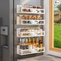 Magnetic Spice Rack for Refrigerator, Space Saving Magnetic Shelf for Fridge by AURIKAR