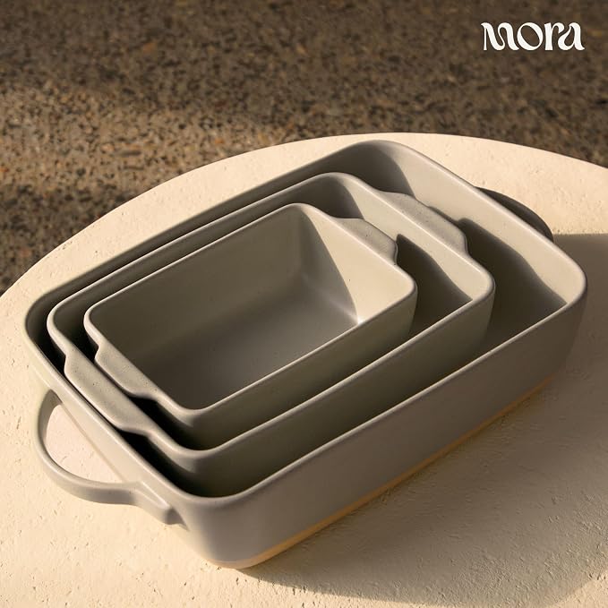 Mora Ceramic Baking Dish with Handles - Image 7