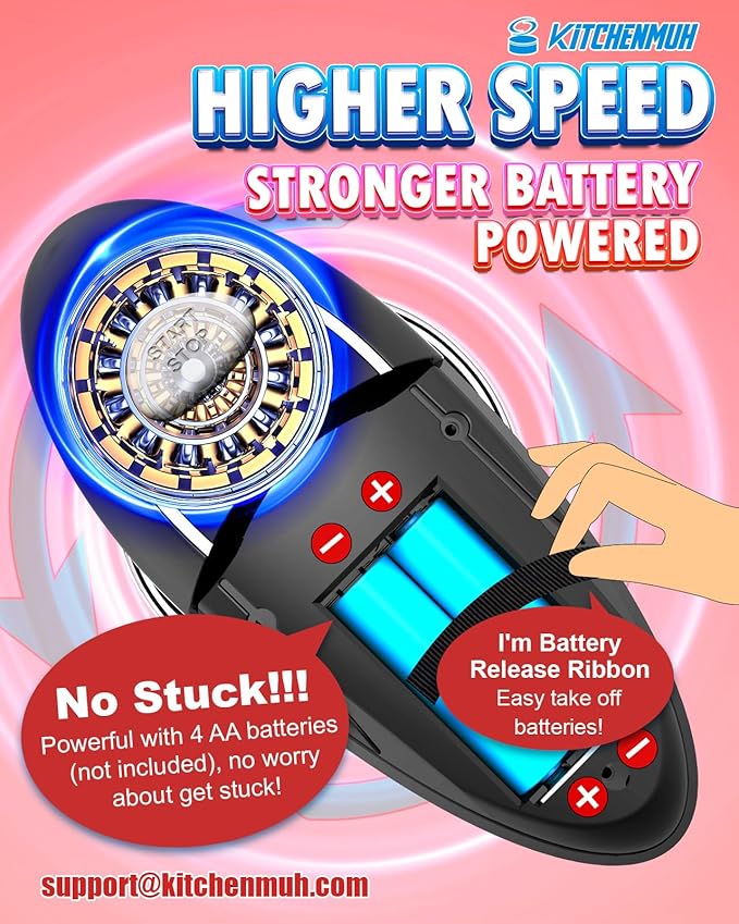 One Touch Electric Can Opener Fits Almost All Can Sizes - Image 5