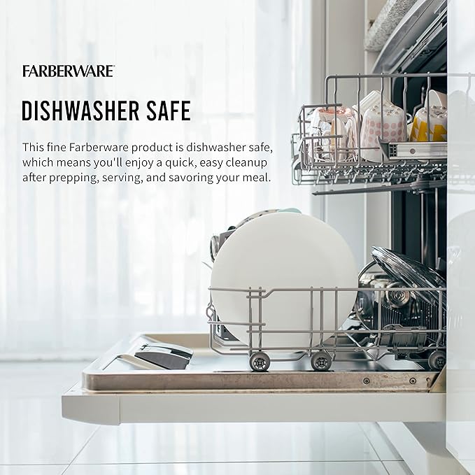 Farberware Large Cutting Board, Dishwasher- Safe Plastic Chopping Board - Image 6