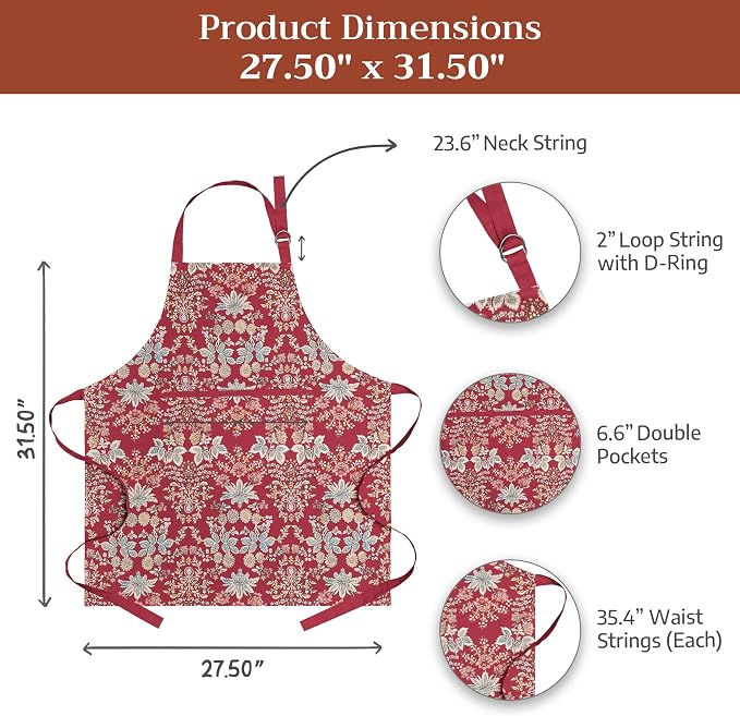 Maison d' Hermine 100% Cotton Apron - Image 7