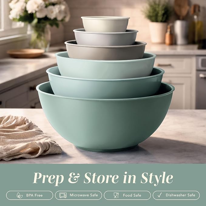 COOK WITH COLOR Nesting Mixing Bowls - Image 3