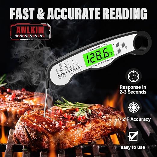 AWLKIM Digital Meat Thermometer - Image 2