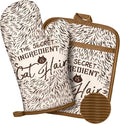 Slohif Funny Oven Mitts and Pot Holder by Slohif