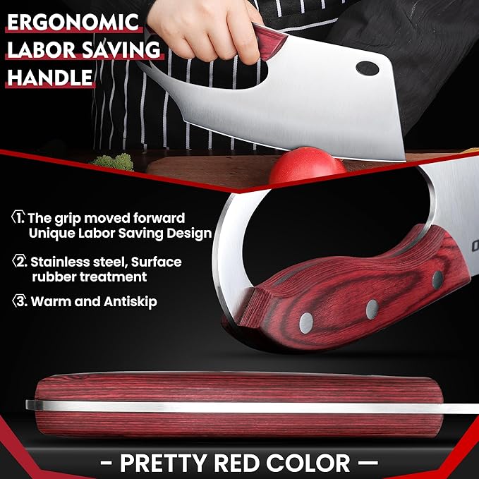 ROCOCO Easy Handle Meat Cleaver - Image 5