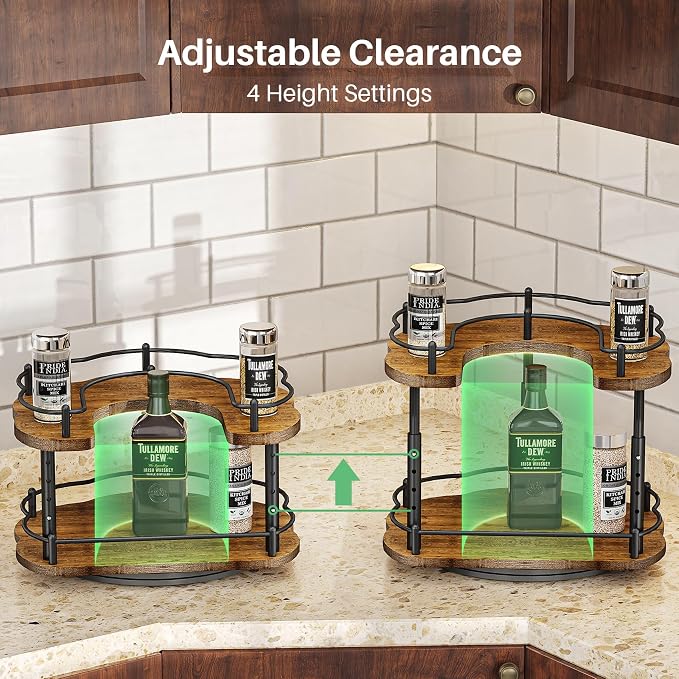 Lazy Susan Organizer Spice Rack - Image 5