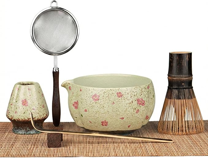 Matcha Whisk Set, 7-Piece Matcha Kit by GleeNflux
