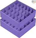 Joyoldelf Sock Drawer Organizer Divider 2 Packs Underwear Organizer, 24 Cell by APPRECIATELIFERELAXYOURSOUL
