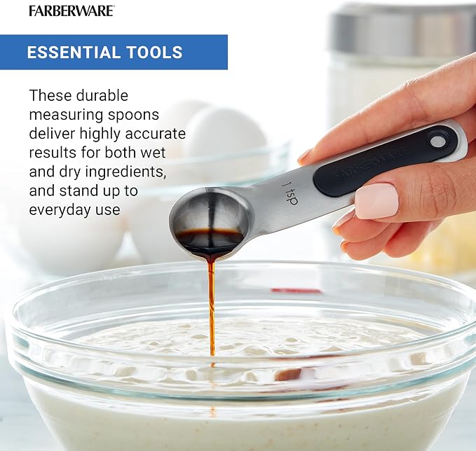 Farberware Professional Stainless SteelMeasuring Spoons Precision and Ease in - Image 5