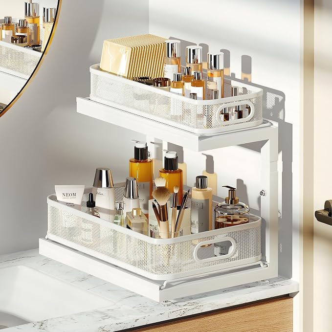 2-Pack Under Sink Storage Organizer - Image 5