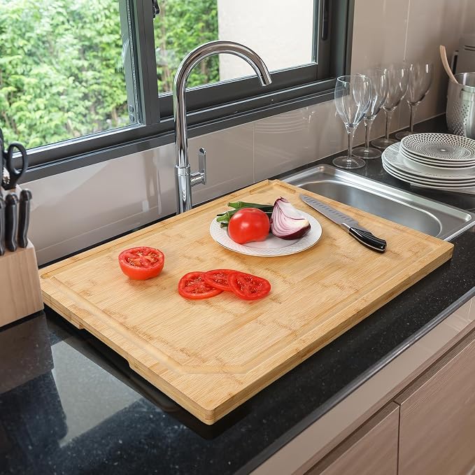 24 x 18 Extra Large Bamboo Serving Boards - Image 6
