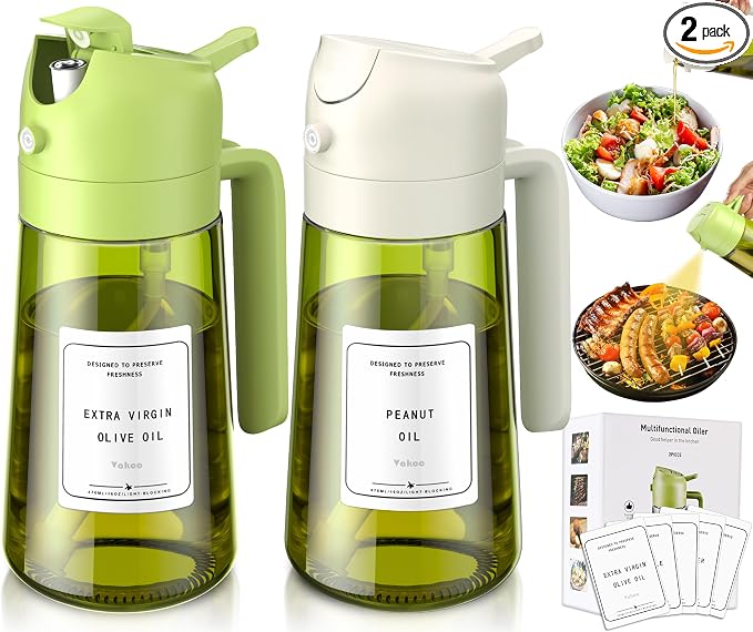 Vakoo 2 in 1 Oil Sprayer and Oil Dispenser by Vakoo