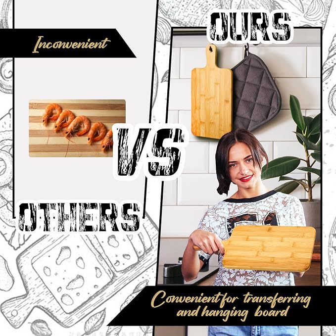 Nuenen 1 Pcs Wood Cutting Board - Image 5
