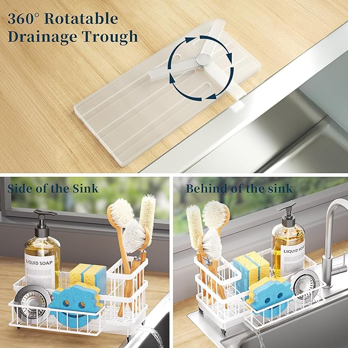 Consumest Sponge Holder for Kitchen Sink - Image 2