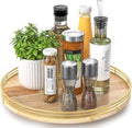 Farmhouse Oak 13" Lazy Susan Turntable Organizer by AMH