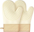 Silicone Oven Mitts, Waterproof Non Slip Grip Oven Gloves by Unknown