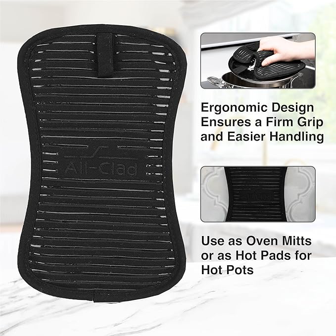 All-Clad Premium Pot Holder & Hot Pad: Heat Resistant to 500 Degrees - Image 3