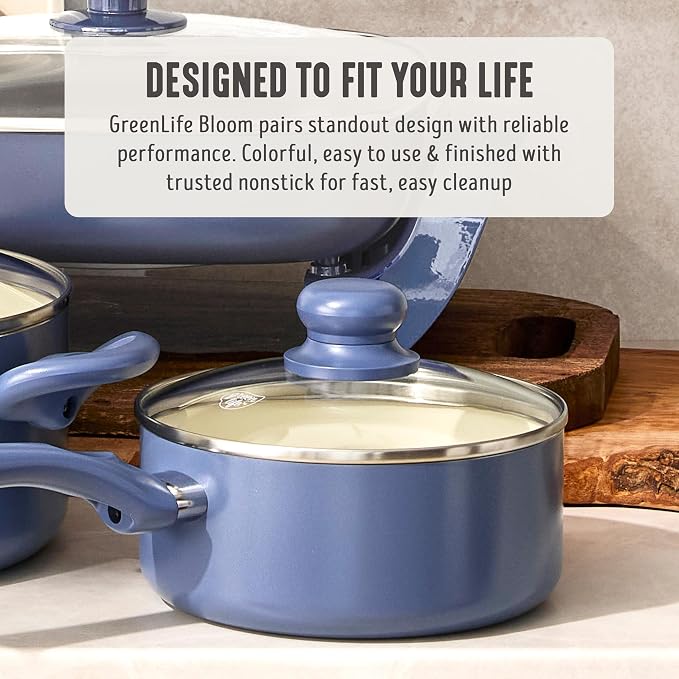 GreenLife 2 Quart Nonstick Saucepan - Image 3