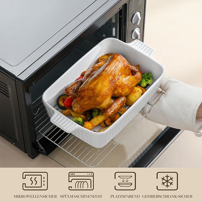 MALACASA 4.4 QT Baking Dish - Image 4