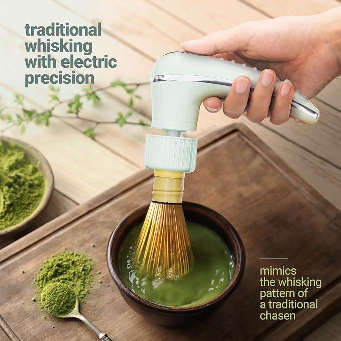Matcha Mate Electric Powered Bamboo Whisk - Image 2
