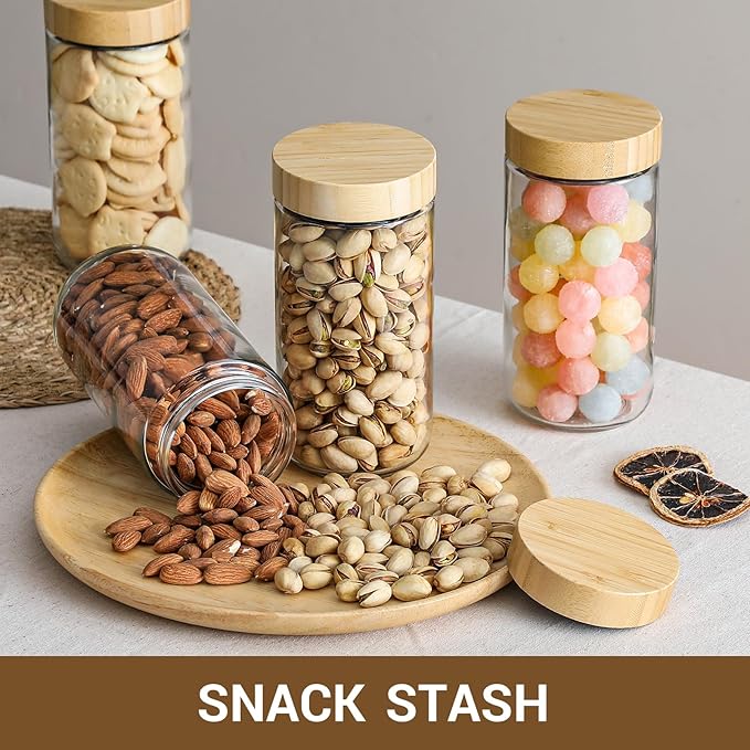 NETANY 4-pack 24oz Glass jars - Image 5