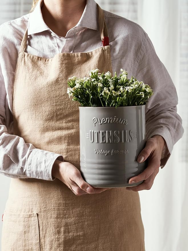 DOWAN 7.2″ Extra Large Kitchen Utensil Holder - Image 6