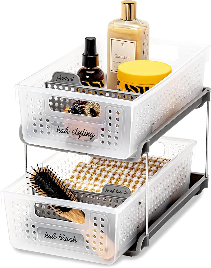 madesmart Antimicrobial 2 Tier Organizer - Image 5