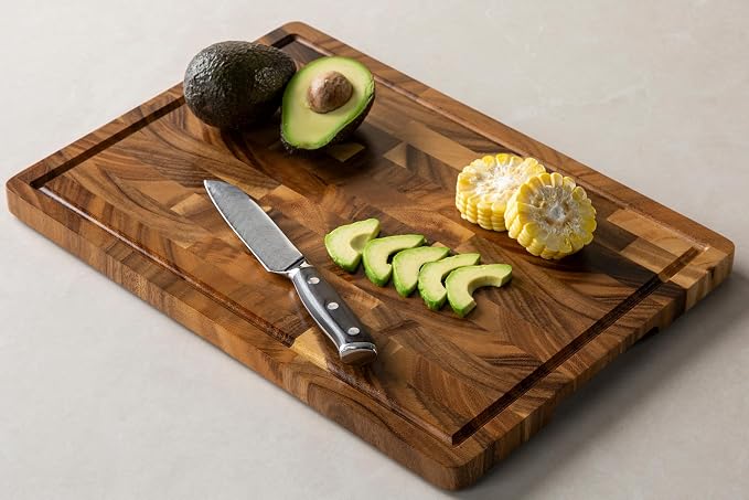 THETCHRY Walnut Cutting Boards for Kitchen, End Grain Wooden Chopping Board - Image 8
