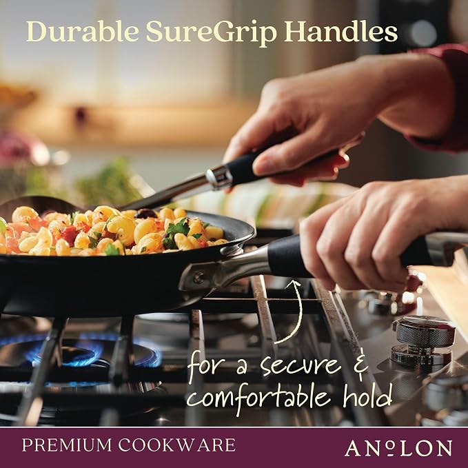 Anolon Advanced Home Hard-Anodized Nonstick Skillets - Image 6