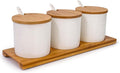 June Sky Ceramic Food Storage Containers by LuckyGoddness