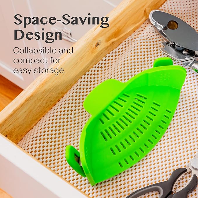 Kitchen Gizmo Snap N' Strain Clip On Strainer - Image 4