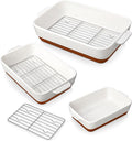 MALACASA Casserole Dishes for Oven by MALACASA