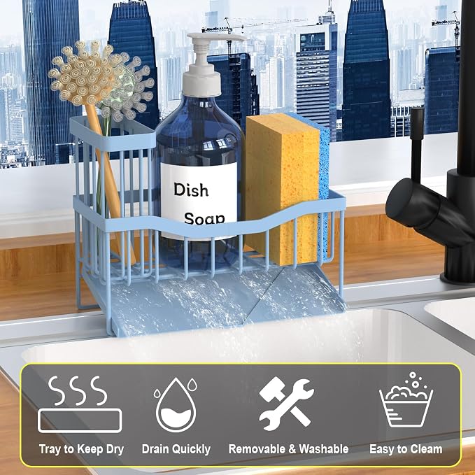 Fssvcd Maifan Sink Caddy Sponge Holder - Image 3