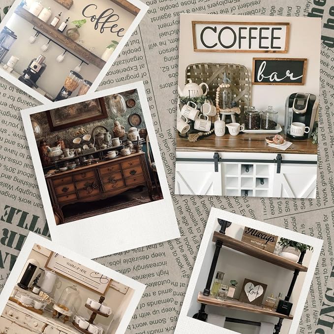 Coffee Tea Cocoa Bar Sign Decor Farmhouse Wall Plaque - Image 7