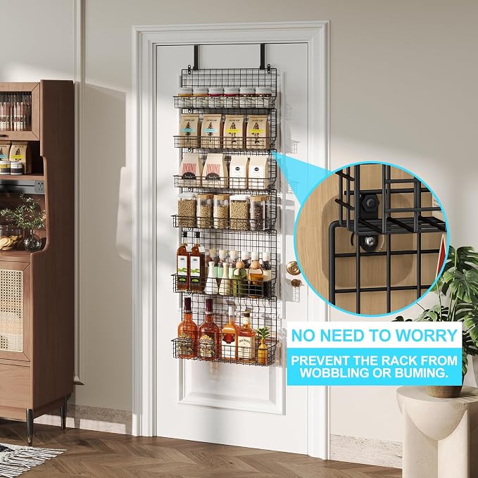 JKsmart High Capacity 6-Tier Spice Rack Organizer - Image 3