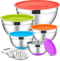 E-far Stainless Steel Mixing Bowls by E-far