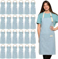 Janmercy 24 Pcs Aprons for Women Men by Janmercy