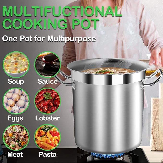 STOCKPOT Commercial Grade Large Stock Pot - Image 4
