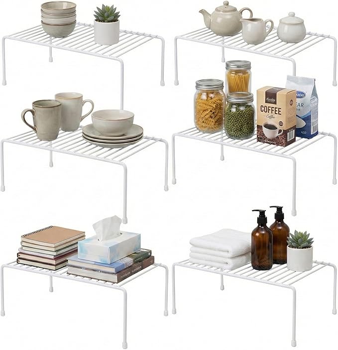 Evelots Kitchen Cabinet Wire Shelf Organizer/Rack by Evelots