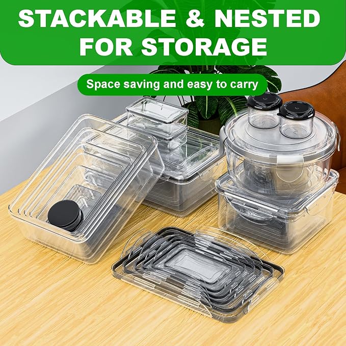 54 Pcs Food Storage Containers - Image 4