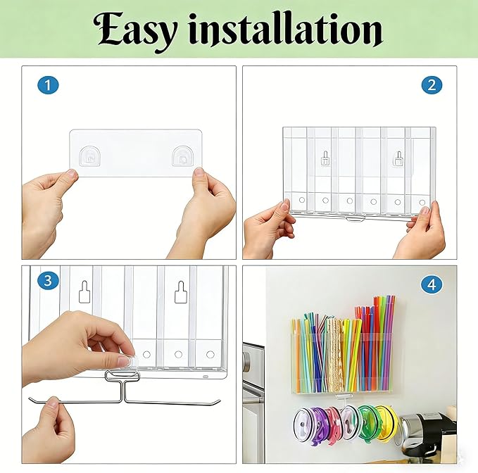 10''Straw Storage for Cabinet Door - Image 6
