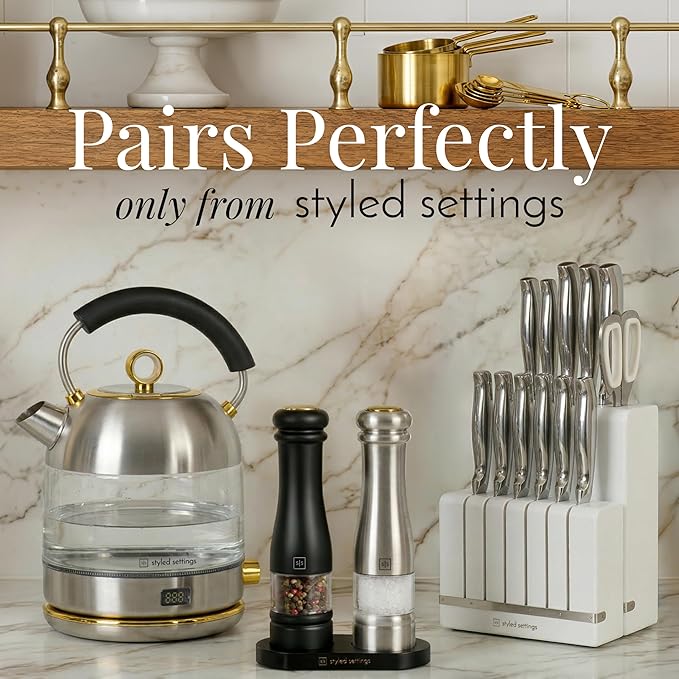 Electric Salt and Pepper Grinder Set - Image 3