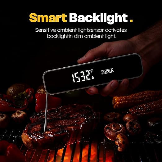 Meat Thermometer Digital, 0.3 Sec Instant Read Food Thermometer - Image 5