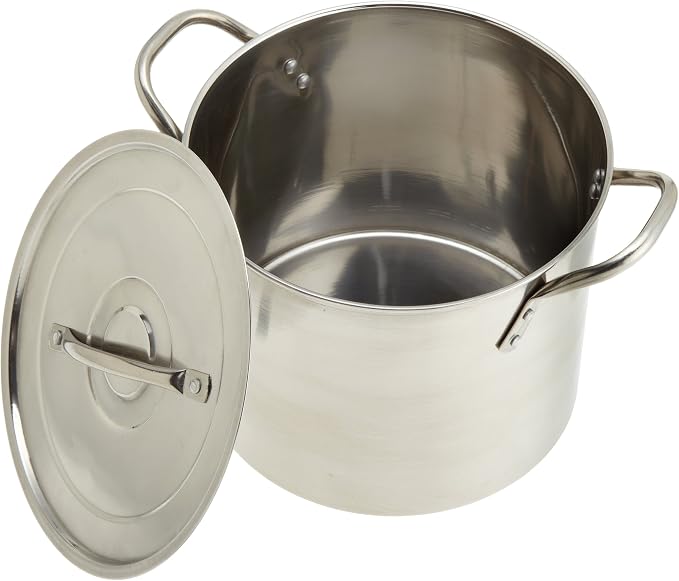 Star Crafts 4 Piece Stainless Steel Stock Pot Cookware Set Contains 4 Stockpots - Image 2