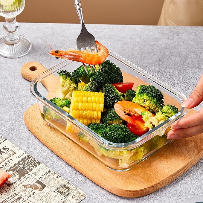 Liuruiyu 10 Pack Glass Food Storage Containers - Image 2